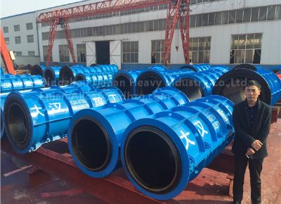 點擊查看詳細(xì)信息<br>標(biāo)題：Hanging Roller Concrete  Pipe Mould 閱讀次數(shù)：1623